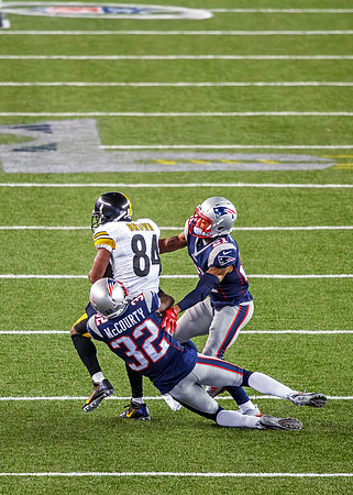 2016 AFC Championship Game - Devin McCourty & Antonio Brown