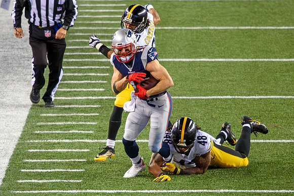 2016 AFC Championship Game - Julian Edelman 13 Yard Reception