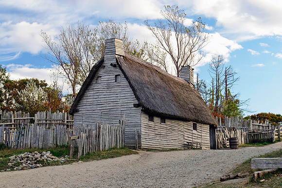Plimouth Plantation - 1627 Replica Home