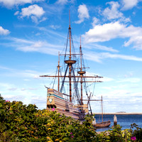 Mayflower II - Plimoth Harbor Summer