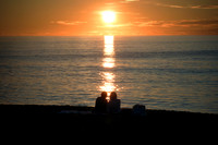Ocean Sunrise - Couple