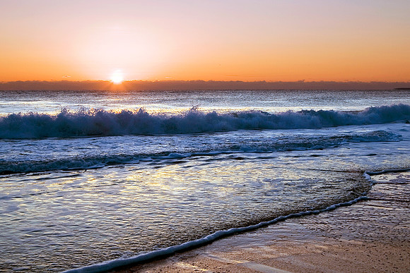 Ocean Sunrise - Plum Island