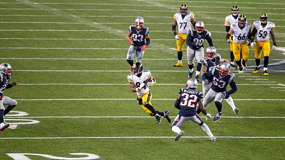 2016 AFC Championship Game - Antonio Brown Eighteen Yard Recepti
