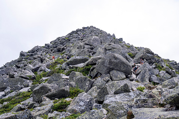 Mount Katahdin Hunt Trail Spur - The Gateway Approaching The Table Lands