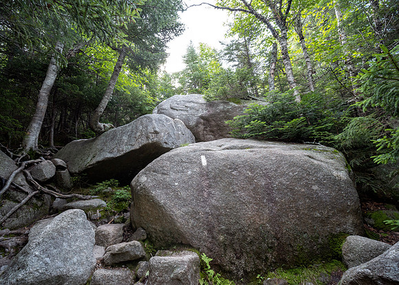 Hunt Trail - Boulders - Mount Katahdin
