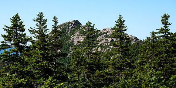 Mount Chocorua - Summit Rises Spruce Trees