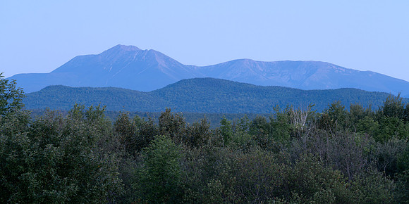 Mount Katahdin Dawn - Panoramic