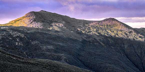 Mount Monroe Summit at Dawn - Panoramic