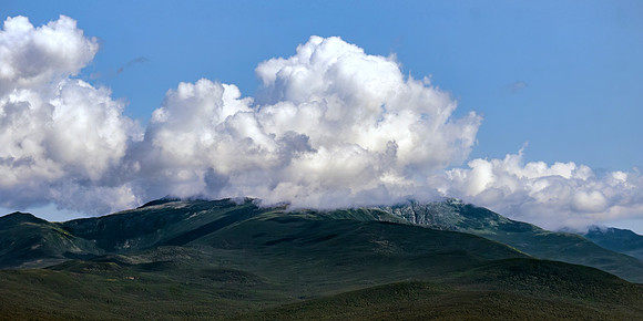 Mount Washington - Summit In The clouds Panoramic