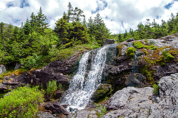 Upper Waterfall - Ammonoosuc Ravine Trail