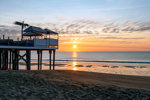 Sunrise at Salisbury Beach Center - Summer