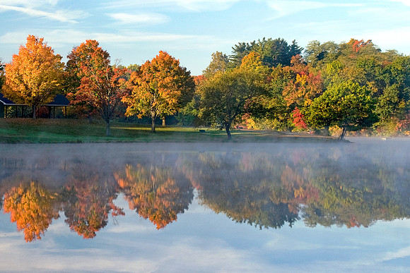 Lake Saltonstall - Autumn Morning