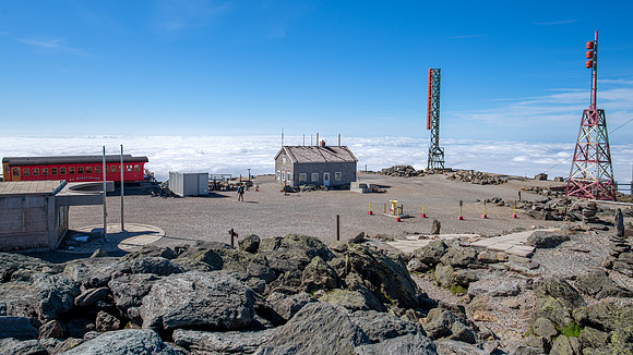 Mount Washington Summit - Stage Office Broadcast Towers & Cog Ra