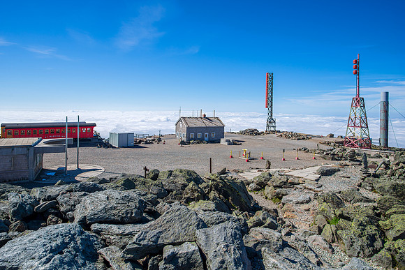 Mount Washington Summit - Stage Office Broadcast Towers & Cog Ra