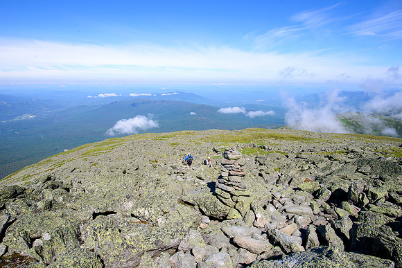 Mount Washington - Hikers Begin Descent