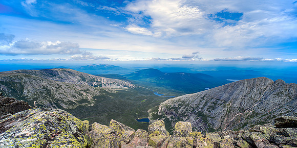 Mount Katahdin - Summit Northern View Panoramic