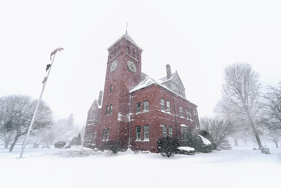 Plaistow Town Hall - Blizzard Of 22