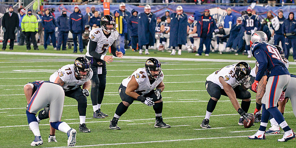 Joe Flacco Under Center - 2014 AFC Divisional Playoff Game