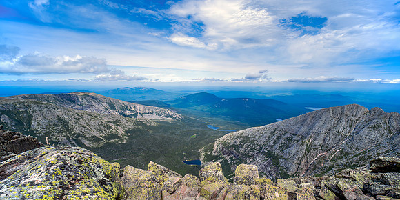 Mount Katahdin - Summit Northern View Panoramic
