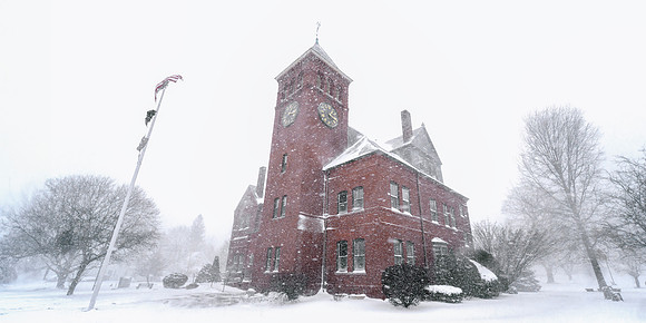 Plaistow Town Hall - Blizzard Of 22