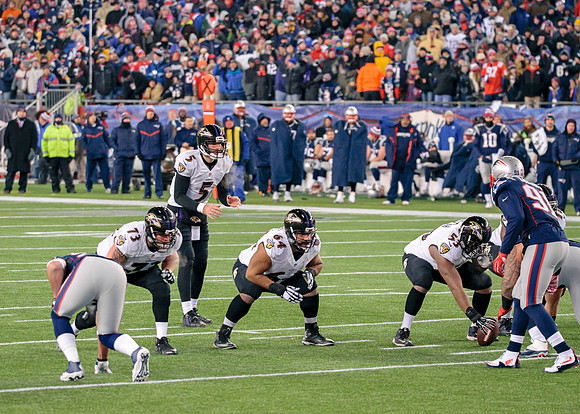 Joe Flacco Under Center - 2014 AFC Divisional Playoff Game