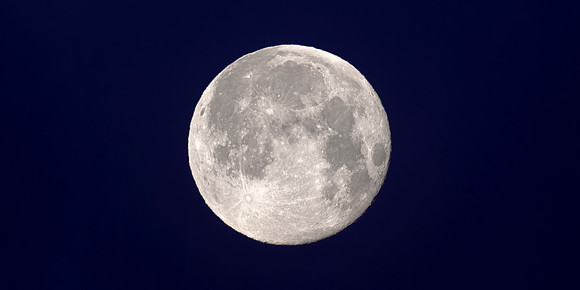 Snow Moon - Twilight Sky