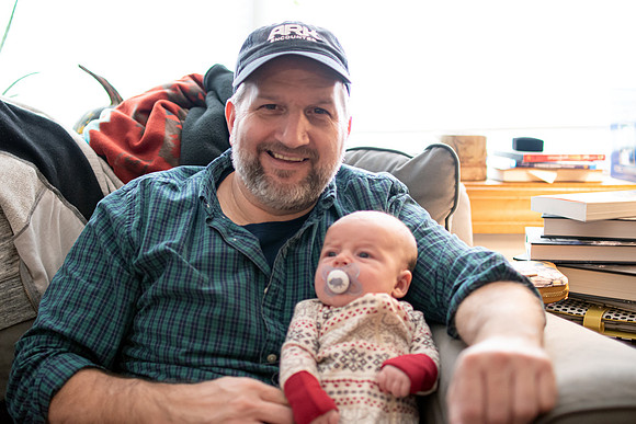 Dad & Finn Christmas 2019