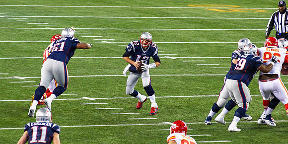 Tom Brady - Escaping the Pocket - 2015 AFC Divisional Playoff Ga