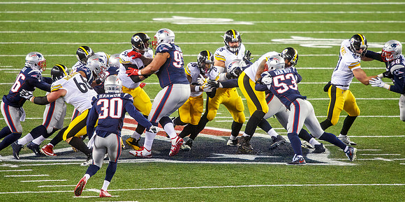 2016 AFC Championship Game - Le'Veon Bell Three Yard Rush