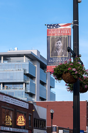 Haverhill Exchange Club Banners Honor Veterans