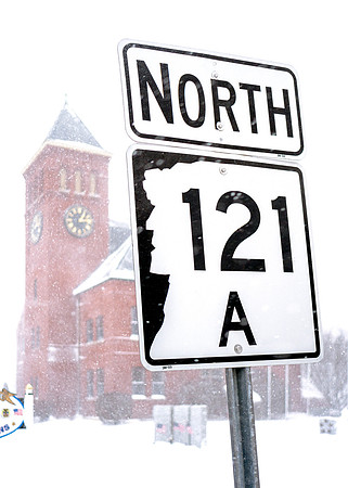 Blizzard of 22 - Route 121 A Plaistow Town Hall