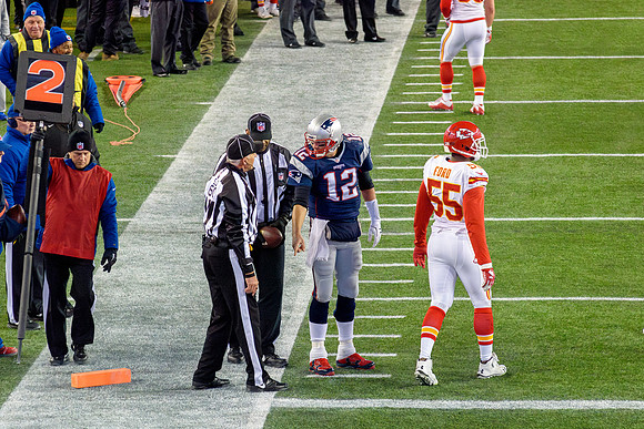 Tom Brady - Discusses the Spot - 2015 AFC Divisional Playoff Gam