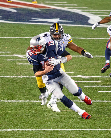 2016 AFC Championship Game - Javon Hargrave In Pursuit of Tom Br