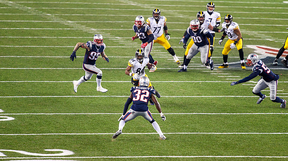 2016 AFC Championship Game - Antonio Brown Eighteen Yard Recepti
