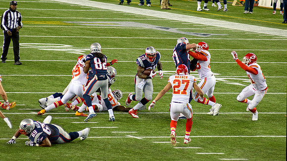 Steven Jackson - Hits The Hole - 2015 AFC Divisional Playoff Gam